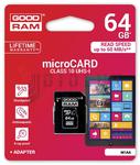 Karta pamięci microSD 64GB UHS I Goodram z adapterem w sklepie internetowym diolut.pl