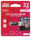 Pendrive Goodram USB 3.0 + microUSB 32GB OTG czarny w sklepie internetowym diolut.pl