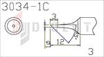 Grot Q305-1C ścięty 1mm z czujnikiem temperatury do QUICK303D w sklepie internetowym diolut.pl