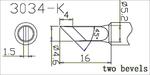 Grot Q305-K ostrze 4,6mm z czujnikiem temperatury do QUICK303D w sklepie internetowym diolut.pl