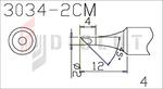 Grot Q305-2CM ścięty minifala 2mm z czujnikiem temperatury do QUICK303D w sklepie internetowym diolut.pl