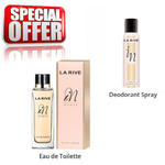 La Rive In Woman - zestaw promocyjny, woda perfumowana, dezodorant w sklepie internetowym Perfumy.Pasaz-Handlowy.com