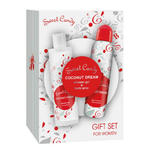 Jean Marc Sweet Candy Coconut Dream - zestaw, żel pod prysznic, dezodorant w sklepie internetowym Perfumy.Pasaz-Handlowy.com