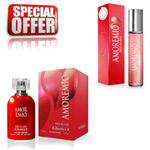 Chatler Amoremio Red Elixir - zestaw promocyjny, woda perfumowana 100 ml + woda perfumowana 30 ml w sklepie internetowym Perfumy.Pasaz-Handlowy.com