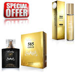 Chatler 585 Gold Lady - zestaw promocyjny, woda perfumowana 100 ml + woda perfumowana 30 ml w sklepie internetowym Perfumy.Pasaz-Handlowy.com