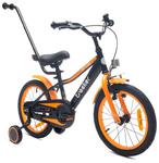Rower dziecięcy SUN BABY Heart Bike 16' black orange w sklepie internetowym Sklep Urwis 
