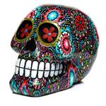 Meksykańska Czaszka w Kwiaty Sugar Skull - figurka w sklepie internetowym LunaMarket.pl