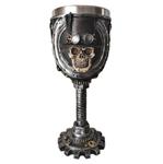 Czaszka w Cylindrze - kielich dekoracyjny w stylu steampunk w sklepie internetowym LunaMarket.pl