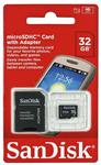 SANDISK MICRO SDHC 32GB Class 4 MOBILE + ADAPTER w sklepie internetowym eMarkt.pl