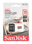 SANDISK microSDHC 16GB ULTRA 48MB / s Class 10 UHS-I + Adapter SD (opakowanie Foto) w sklepie internetowym eMarkt.pl