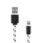 EXC KABEL KOMPATYBILNY Z IPHONE 5 / 5C / 5S / IPAD MINI / IPAD 4 / IPOD TOUCH 5 / IPOD NANO 7 SLIM 1.5 METRA BIA w sklepie internetowym eMarkt.pl