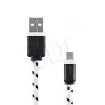 EXC UNIWERSALNY KABEL MICRO USB SLIM 1.5 METRA BIA w sklepie internetowym eMarkt.pl