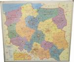 Tablica mapa administracyjna officeBoard Polska 2x3 100x92 w sklepie internetowym segato