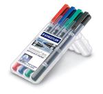 PISAK DWUSTRONNY STAEDTLER LUMOCOLOR ETUI 4 KOLORY w sklepie internetowym segato