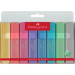 ZAKREŚLACZE FABER-CASTELL 8 KOLORÓW PASTELOWE ETUI w sklepie internetowym segato