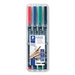 Foliopis Lumocolor B wodoodporny 4 kol. etui box Staedtler w sklepie internetowym segato