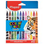 FLAMASTRY MAPED COLORPEPS ANIMALS 12 KOLORÓW w sklepie internetowym segato