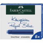 NABOJE ATRAMENTOWE KRÓTKIE NIEBIESKIE FABER-CASTELL 6 sztuk w sklepie internetowym segato