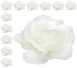 Róża główka 12 szt 4cm Cream w sklepie internetowym MyFlowers.pl