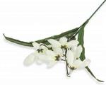 PRZEBIŚNIEG gałązka kwiatowa White sztuczne kwiaty jak żywe w sklepie internetowym MyFlowers.pl