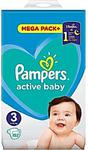 Pieluchy PAMPERS Active Baby Rozmiar 3, 152 pieluszki, 6-10 kg w sklepie internetowym seabis.pl