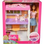 BARBIE LALKA BRUNETKA ZESTAW SYPIALNIA ZESTA FXG52 w sklepie internetowym seabis.pl