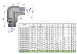 Kolanko hydrauliczne nastawne calowe BB 1" x 1" BSP z regulacją Waryński [W-5605091616] w sklepie internetowym Agrohurt