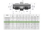 Złączka hydrauliczna redukcyjna calowa BB 9/16" x 3/4" UNF (JIC) Waryński ( 2 ) [W-5025250608] w sklepie internetowym Agrohurt