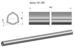 Rura wewnętrzna Seria 2R, rura zewnętrzna Seria 1R do wału 760 przegubowo-teleskopowego 36x3.2 mm 640 mm WARYŃSKI [WR2321640] w sklepie internetowym Agrohurt