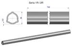 Rura wewnętrzna Seria 2R, rura zewnętrzna Seria 1R do wału 860 przegubowo-teleskopowego 36x3.2 mm 740 mm WARYŃSKI [WR2321740] w sklepie internetowym Agrohurt