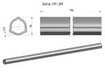 Rura wewnętrzna Seria 2R, rura zewnętrzna Seria 1R do wału 910 przegubowo-teleskopowego 36x3.2 mm 790 mm WARYŃSKI [WR2321790] w sklepie internetowym Agrohurt