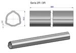 Rura zewnętrzna Seria 2R i 3R do wału 510 przegubowo-teleskopowego 43.5x3.4 mm 385 mm WARYŃSKI [WR2322385] w sklepie internetowym Agrohurt