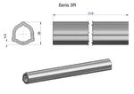 Rura wewnętrzna Seria 3R do wału 460 przegubowo-teleskopowego 36x4.5 mm 315 mm WARYŃSKI [WR2323315] w sklepie internetowym Agrohurt