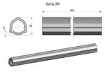 Rura wewnętrzna Seria 3R do wału 560 przegubowo-teleskopowego 36x4.5 mm 405 mm WARYŃSKI [WR2323405] w sklepie internetowym Agrohurt