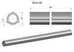 Rura wewnętrzna Seria 3R do wału 660 przegubowo-teleskopowego 36x4.5 mm 505 mm WARYŃSKI [WR2323505] w sklepie internetowym Agrohurt