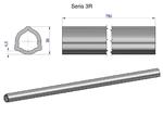 Rura wewnętrzna Seria 3R do wału 910 przegubowo-teleskopowego 36x4.5 mm 755 mm WARYŃSKI [WR2323735] w sklepie internetowym Agrohurt