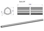 Rura wewnętrzna Seria 3R do wału 1210 przegubowo-teleskopowego 36x4.5 mm 1055 mm WARYŃSKI [WR23231055] w sklepie internetowym Agrohurt