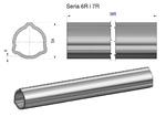 Rura zewnętrzna Seria 6R i 7R do wału 510 przegubowo-teleskopowego 54x4 mm 385 mm WARYŃSKI [WR2362385] w sklepie internetowym Agrohurt