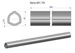 Rura wewnętrzna Seria 6R i 7R do wału 760 przegubowo-teleskopowego 45x5.5mm 605 mm WARYŃSKI [WR2363605] w sklepie internetowym Agrohurt