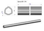 Rura wewnętrzna Seria 6R i 7R do wału 910 przegubowo-teleskopowego 45x5.5mm 755 mm WARYŃSKI [WR2363735] w sklepie internetowym Agrohurt