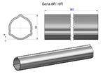 Rura zewnętrzna Seria 8R i 9R do wału 510 przegubowo-teleskopowego 63x4 mm 385 mm WARYŃSKI [WR2382385] w sklepie internetowym Agrohurt