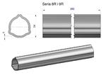 Rura wewnętrzna Seria 8R i 9R do wału 510 przegubowo-teleskopowego 54x5mm 355 mm WARYŃSKI [WR2383355] w sklepie internetowym Agrohurt