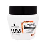 Schwarzkopf Gliss Total Repair 2-in-1 Replenish Treatment maska do włosów 300 ml dla kobiet w sklepie internetowym e-Glamour.pl