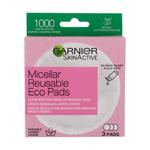 Garnier Skin Naturals Micellar Reusable Eco Pads waciki kosmetyczne 3 szt dla kobiet w sklepie internetowym e-Glamour.pl