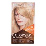 Revlon Colorsilk Beautiful Color farba do włosów Farba do włosów 59,1 ml + utleniacz 59,1 ml + odżywka 11,8 ml + rękawiczki dla kobiet 81 Light Blonde w sklepie internetowym e-Glamour.pl