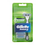 Gillette Sensor3 Sensitive maszynka do golenia 1 maszynka do golenia + 6 zapasowych ostrzy dla mężczyzn w sklepie internetowym e-Glamour.pl