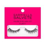 Gabriella Salvete False Eyelash Kit Flirty sztuczne rzęsy Sztuczne rzęsy 1 para + Klej do rzęs 1 g dla kobiet w sklepie internetowym e-Glamour.pl