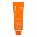 Lancaster Sun Sensitive Luminous Tan Oil-Free Milky Fluid SPF50 preparat do opalania twarzy 50 ml unisex w sklepie internetowym e-Glamour.pl