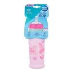 Canpol babies Active Cup Non-Spill Sport Cup Butterfly Pink kubek 350 ml dla dzieci w sklepie internetowym e-Glamour.pl