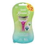 Wilkinson Sword Xtreme 3 Sensitive Comfort maszynka do golenia jednorazowe maszynki do golenia 8 sztuk dla kobiet w sklepie internetowym e-Glamour.pl